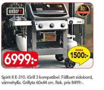 Bo Ohlsson Weber gasolgrill erbjuda