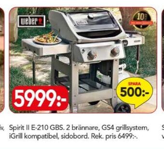 Bo Ohlsson Weber gasolgrill erbjuda