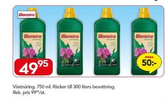 Blomstra växtnäring