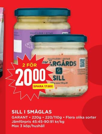 Willys Hemma Sill i småglas erbjuda