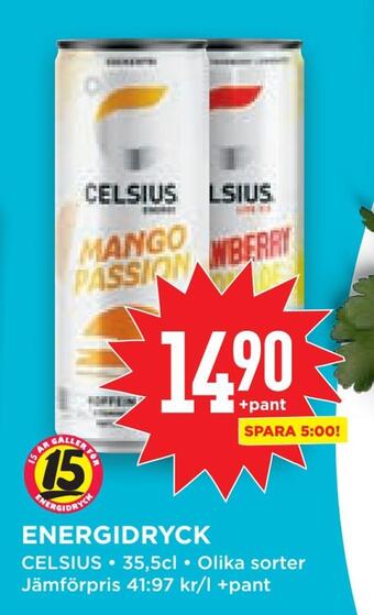 Willys Hemma Energidryck erbjuda