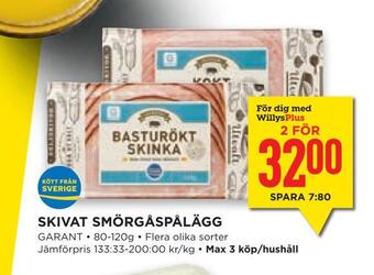 Willys Hemma Skivat smörgåspålägg erbjuda