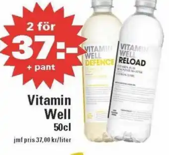 Nära dej Vitamin Well 50cl erbjuda