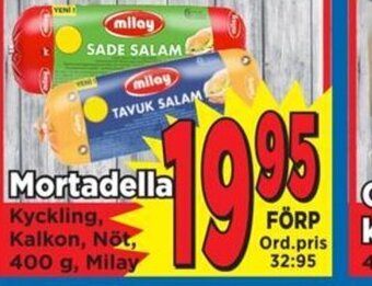 Supergrossen Mortadella erbjuda