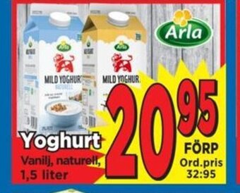 Supergrossen Yoghurt erbjuda