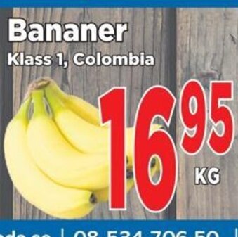 Supergrossen Bananer erbjuda