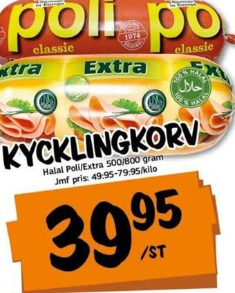 Bazaar Food market KYCKLINGKORV erbjuda