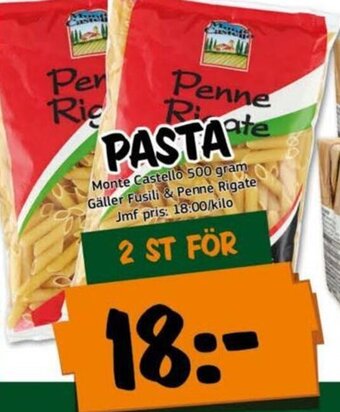 Bazaar Food market PASTA erbjuda