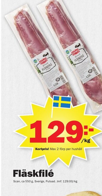 Pekås Fläskfilé erbjuda