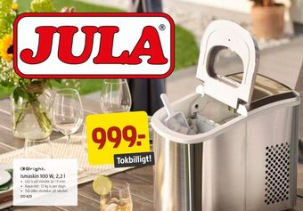 Jula Bright ismaskin erbjuda