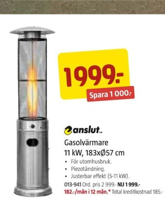 Jula Anslut terrassvärmare erbjuda