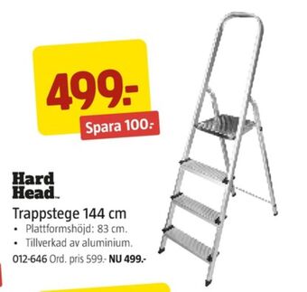Jula Hard head trappstege erbjuda