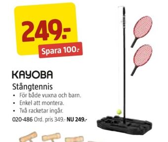 Jula Kayoba stångtennis erbjuda