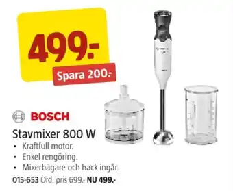 Jula Bosch stavmixer erbjuda
