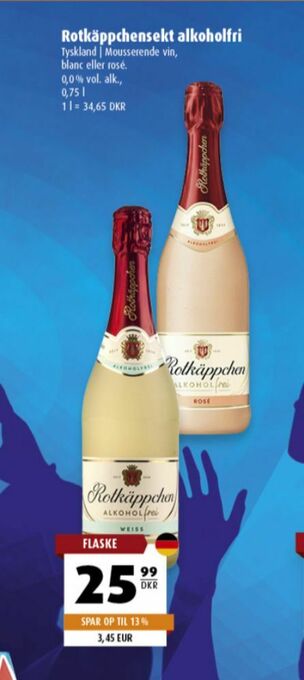 Scandinavian Park Mousserande vin erbjuda