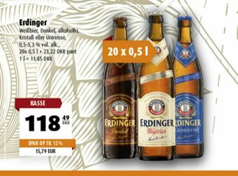 Scandinavian Park Erdinger Weissbier Öl erbjuda
