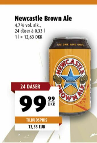 Scandinavian Park Newcastle Brown Ale Öl erbjuda