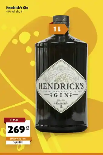Scandinavian Park Hendricks Gin erbjuda