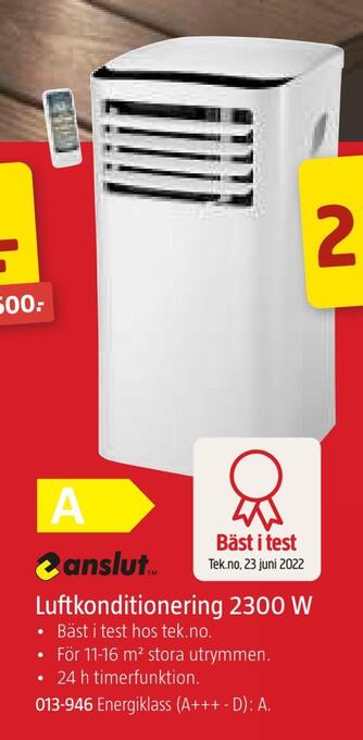 Jula Luftkonditionering 2300 w erbjuda