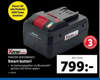 Lidl Smart batteri erbjuda