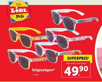 Lidl Solglasögon* erbjuda