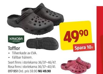 Jula Tofflor erbjuda