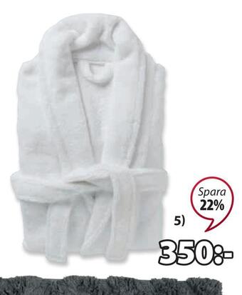 JYSK Stigen morgonrock erbjuda