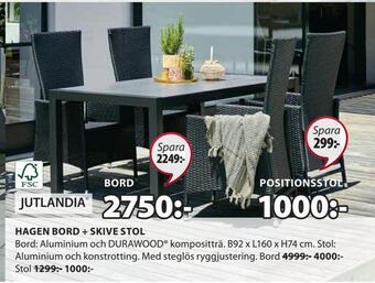 JYSK Bord erbjuda