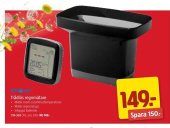 Jula Trådlös regnmätare erbjuda