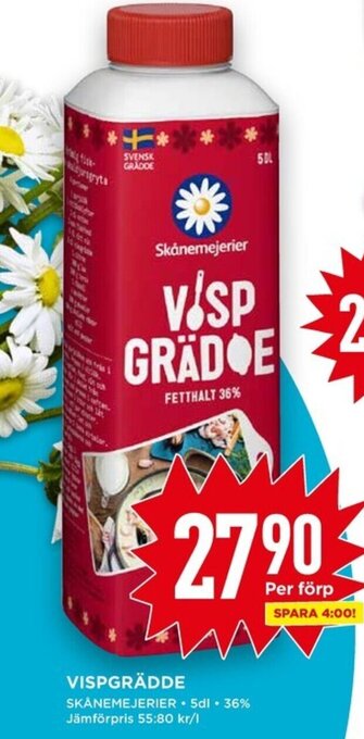 Willys VISPGRÄDDE SKÅNEMEJERIER erbjuda