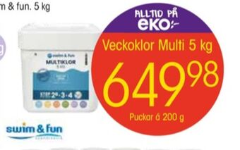 EKO Swim & fun poolklor erbjuda