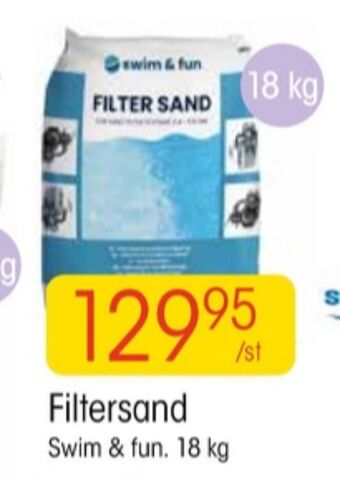 EKO Swim & fun filtersand erbjuda
