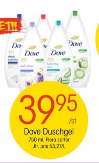 EKO Dove duschtvål erbjuda