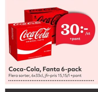 Hemköp Coca cola läskedryck erbjuda
