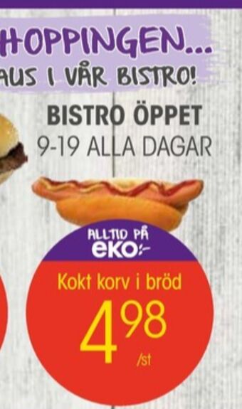 EKO Eko restaurang erbjuda