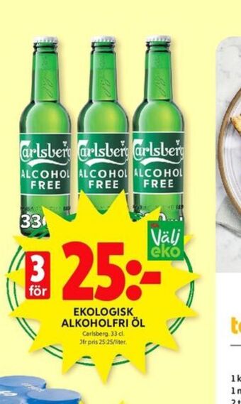 ICA Kvantum Carlsberg öl erbjuda
