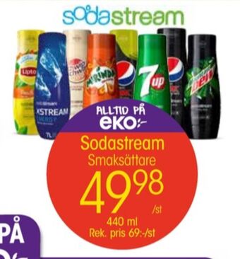 Sodastream smaksättare