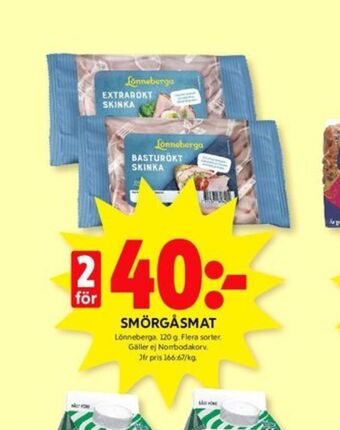 ICA Kvantum Lönneberga skinka erbjuda
