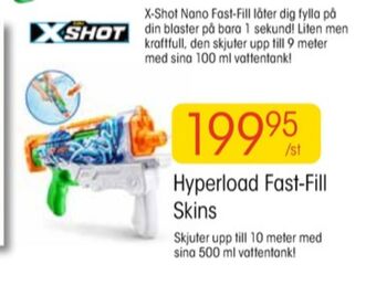 EKO X-shot vattenpistol erbjuda