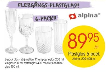 EKO Alpina glas erbjuda