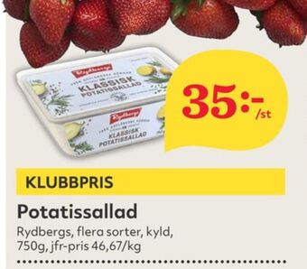 Hemköp Rydbergs potatissallad erbjuda