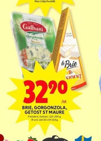 ICA Kvantum Galbani gorgonzola erbjuda