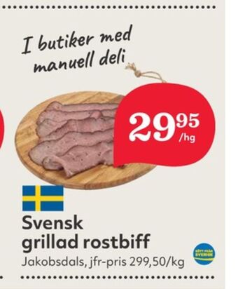 Hemköp Jakobsdals rostbiff erbjuda