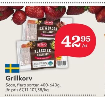 Hemköp Scan grillkorv erbjuda