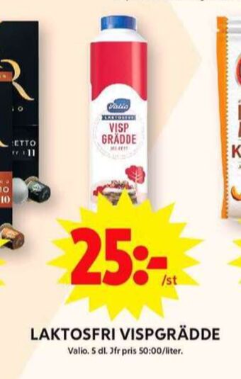 ICA Maxi Valio vispgrädde erbjuda