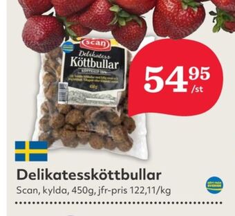 Hemköp Scan köttbullar erbjuda