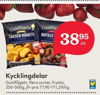 Hemköp Guldfågeln kycklingnuggets erbjuda