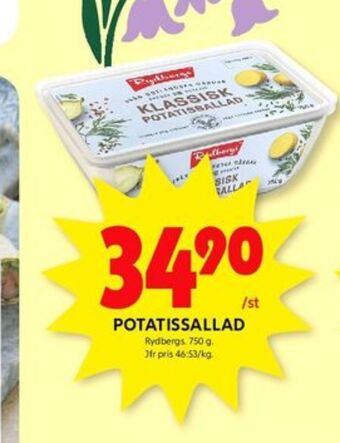 ICA Kvantum Rydbergs potatissallad erbjuda