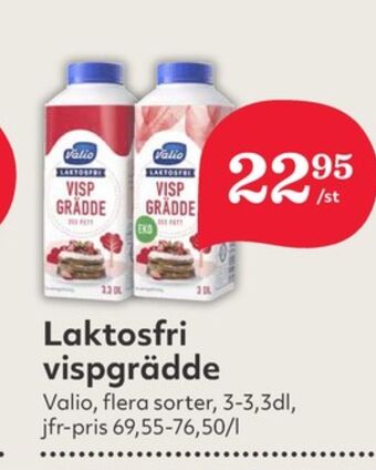 Hemköp Valio vispgrädde erbjuda