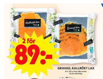 ICA Maxi Ica lax erbjuda